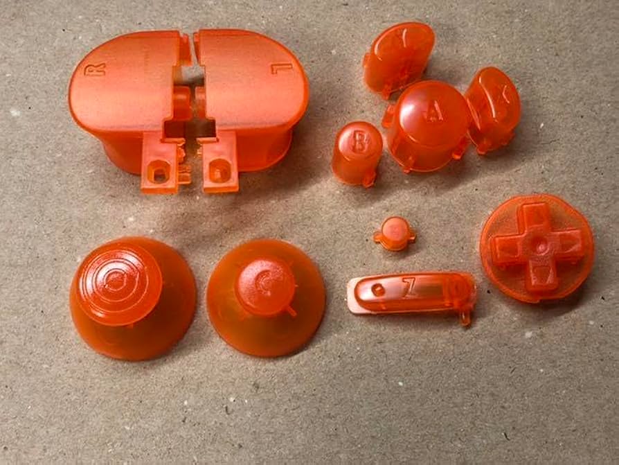 gcコン カスタム ボタン 27色 Zボタン加工済